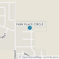 Map location of 2 Andrea Ct, Iowa Park TX 76367