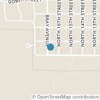 Map location of 1511 Bray Ave, Paducah TX 79248