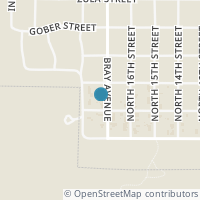 Map location of 1410 Bray Ave, Paducah TX 79248