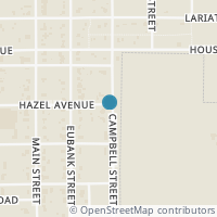 Map location of 1609 Campbell St, Matador TX 79244