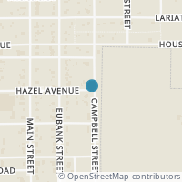 Map location of 1601 Campbell St, Matador TX 79244