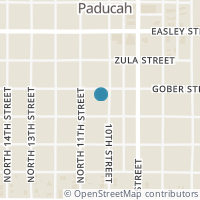 Map location of 1208 10Th St, Paducah TX 79248