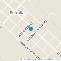 Map location of 302 Central, Petrolia TX 76377