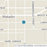 Map location of 602 Lariat Ave, Matador TX 79244