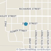 Map location of 1105 Goodwin Ave, Paducah TX 79248