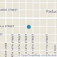 Map location of 1305 Zula St, Paducah TX 79248