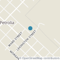 Map location of 319 Prairie, Petrolia TX 76377