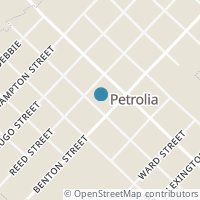 Map location of 104 Belmont, Petrolia TX 76377