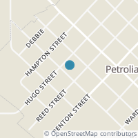 Map location of 200B N Morgan Ave, Petrolia TX 76377