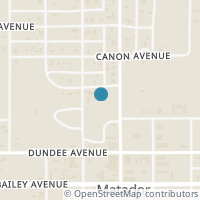 Map location of 800 Newlin, Matador TX 79244