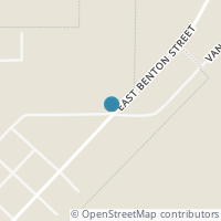 Map location of 110 Jones St, Petrolia TX 76377