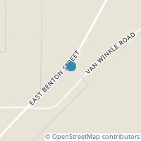 Map location of 918 E Benton St, Petrolia TX 76377