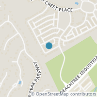 Map location of 866 Village Manor Pl, Suwanee GA 30024