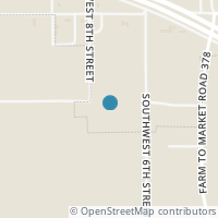 Map location of 1105 SW 8Th St, Lockney TX 79241
