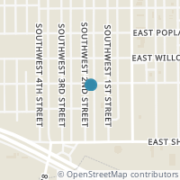 Map location of 605 2Nd, Lockney TX 79241