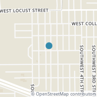 Map location of 319 7Th, Lockney TX 79241