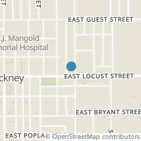 Map location of 413 E Locust St, Lockney TX 79241
