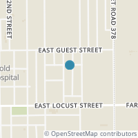 Map location of 602 Houston, Lockney TX 79241