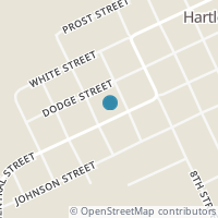 Map location of 970 Central, Hartley TX 79044