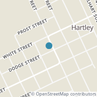 Map location of 922 8Th St, Hartley TX 79044