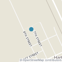 Map location of 518 7Th St, Hartley TX 79044