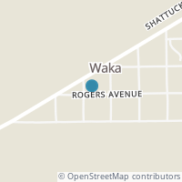 Map location of 309 Pearson St, Waka TX 79093