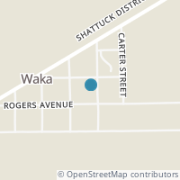 Map location of 308 Fuller St, Waka TX 79093