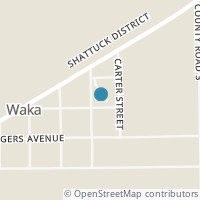 Map location of 206 Stump Ave, Waka TX 79093