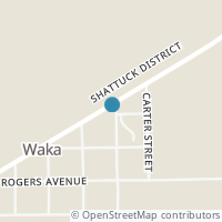Map location of 221 N Fuller, Waka TX 79093