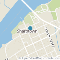 Map location of 306 Waters St, Sharptown, Sharptown, MD 21861