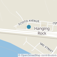 Map location of Market St, Ironton OH 45638