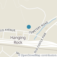 Map location of 430 Scioto Ave, Hanging Rock OH 45638
