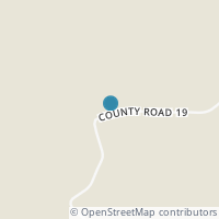 Map location of 353 County Road 19, Kitts Hill OH 45645