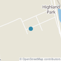 Map location of 16 Seneak Ave, Franklin Furnace OH 45629