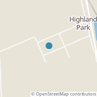 Map location of 39 Seneak Ave, Franklin Furnace OH 45629