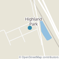 Map location of 189 Seneak Ave, Franklin Furnace OH 45629