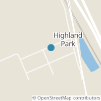 Map location of 120 Hyland Ave, Franklin Furnace OH 45629