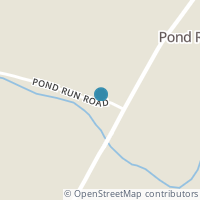 Map location of 94 Pond Run Rd, Stout OH 45684