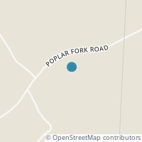 Map location of 1010 Poplar Fork Rd #111, Franklin Furnace OH 45629