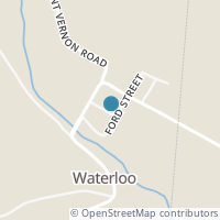 Map location of 1080 Twp Rd, Waterloo OH 45688