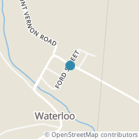 Map location of 1080 Twp Rd, Waterloo OH 45688
