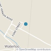 Map location of 56 Twp Rd 1081, Waterloo OH 45688