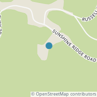 Map location of 4630 Sunshine Ridge Rd, Blue Creek OH 45616
