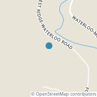 Map location of 3832 County Road 210, Waterloo OH 45688