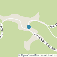 Map location of 4750 Sunshine Ridge Rd, Blue Creek OH 45616