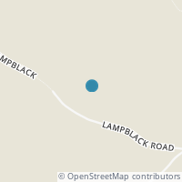 Map location of 246 Lampblack Rd, Blue Creek OH 45616