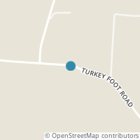 Map location of 1904 Turkey Foot Rd, Wheelersburg OH 45694