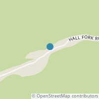 Map location of 480 Hall Fork Rd, Blue Creek OH 45616