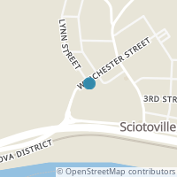 Map location of 5380 Winchester Ave, Sciotoville OH 45662