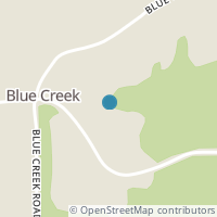 Map location of 9100 Blue Creek Rd, Blue Creek OH 45616